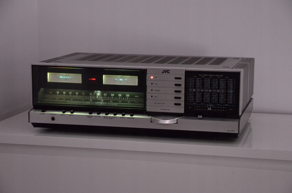 Amplituner 'monster' Receiver JVC JRS201, sprawny 12669156897