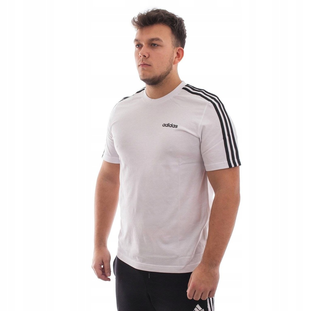Koszulka męska Adidas Essentials 3 Stripes DU0441 - 9801918099 - oficjalne  archiwum Allegro