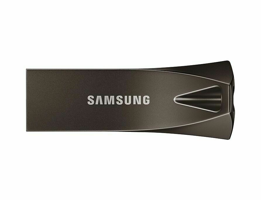 Купить Флеш-накопитель SAMSUNG BAR Plus 64 ГБ USB 3.1 ТИТАН СЕРЫЙ: отзывы, фото, характеристики в интерне-магазине Aredi.ru