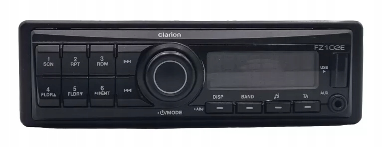 RADIO SAMOCHODOWE CLARION FZ102E MP3/USB/AUX