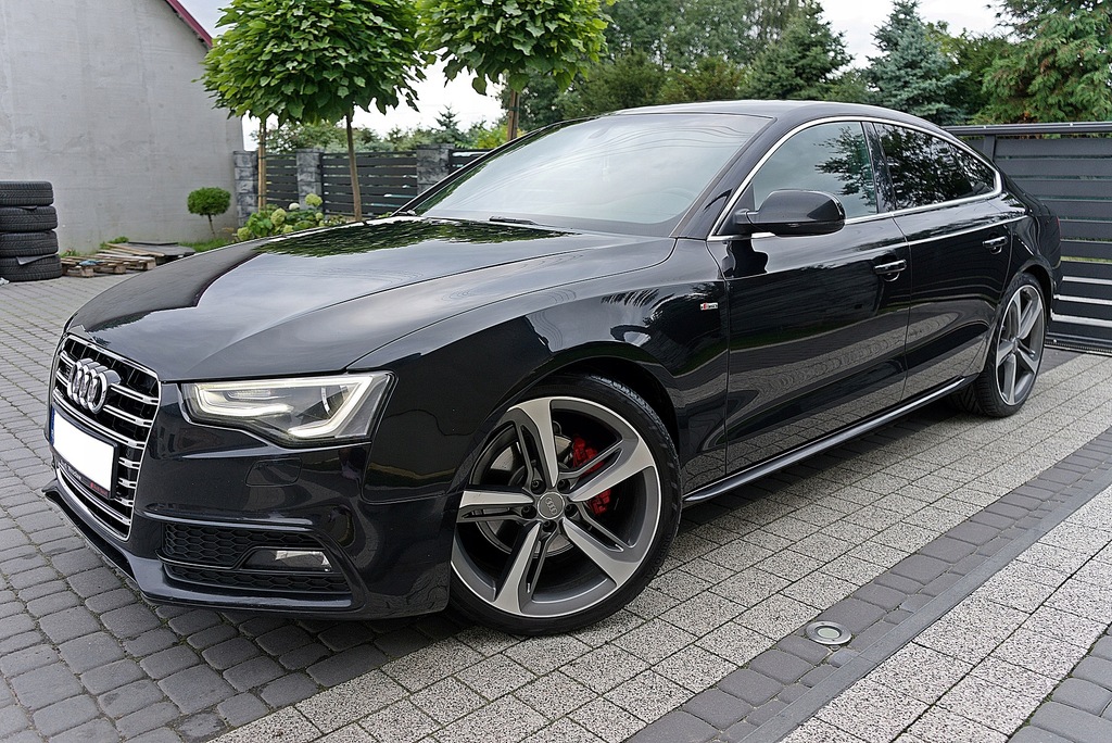Audi A5 Sportback Competition 3X SLINE Bezwypadkowa Serwis ASO Felgi