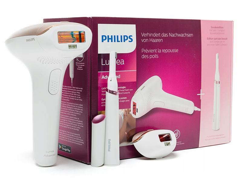 Depilator laserowy PHILIPS Lumea BRI921 +TRYMER 12563044996