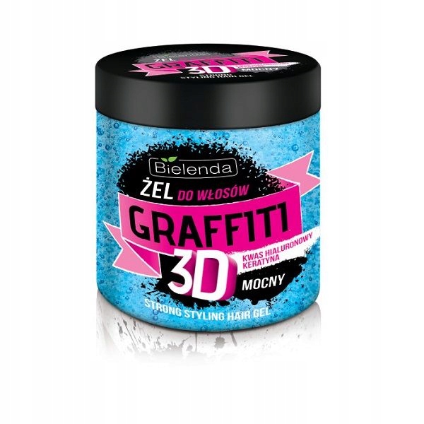 Bielenda Graffiti 3D mocny żel do włosów z kwasem