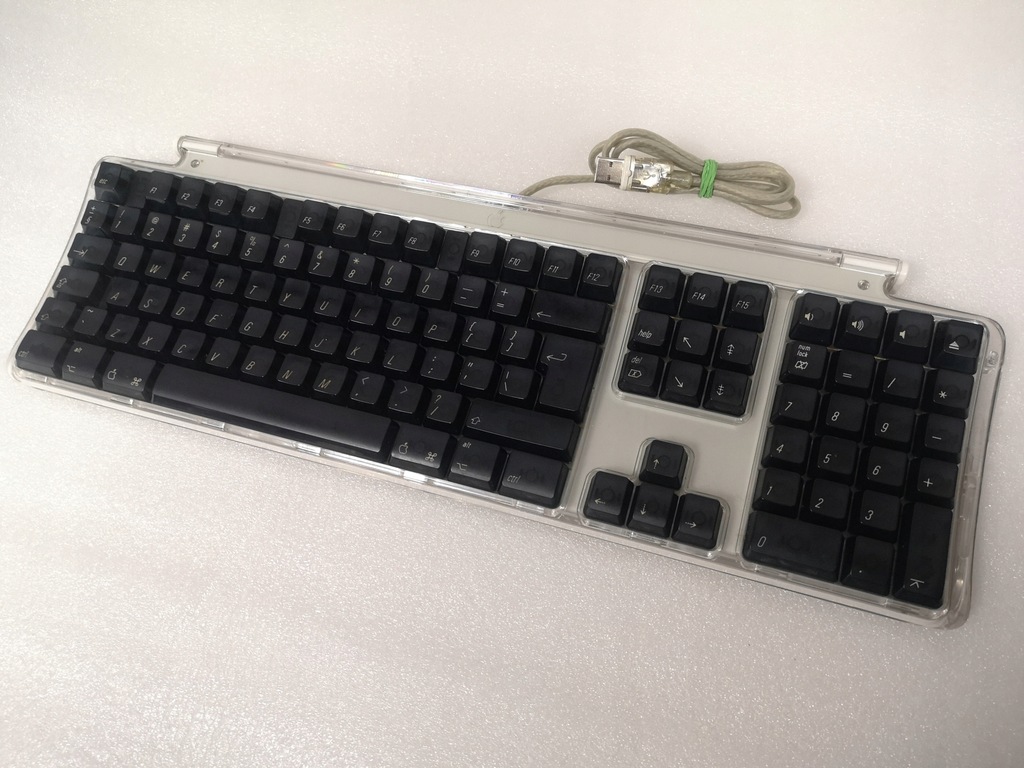 APPLE USB KEYBOARD iMAC G3 G4 G5 eMAC M7803 QWERTY 11240854171 oficjalne archiwum Allegro