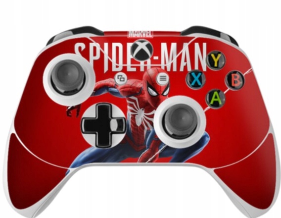 Naklejka Na Pada Xbox One Spider-Man SUPER JAKOŚĆ!