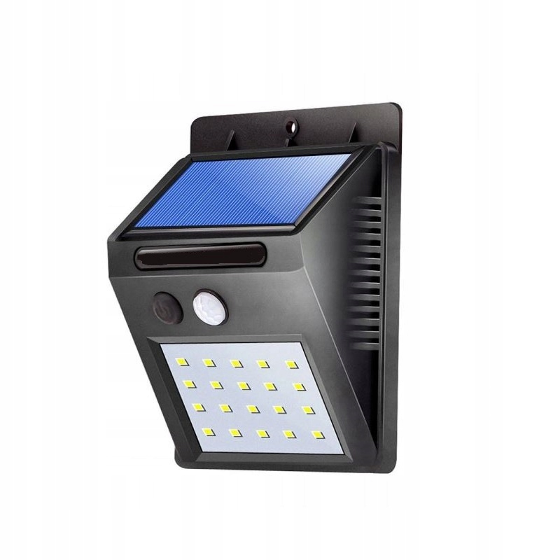 Halogenik solarny 20 LED SMD lampa z czujnikiem