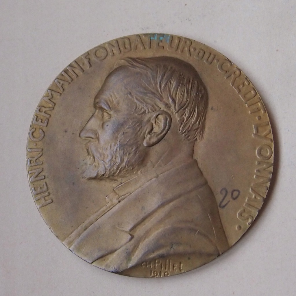 Medal - Henri-Germain- brąz syg.