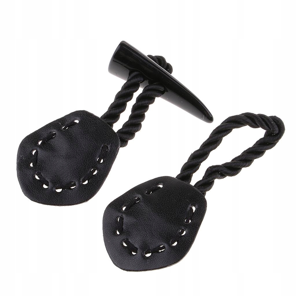 1 Set Leather Toggle Closure Button Coat Jacket