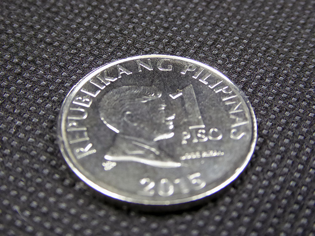 Filipiny, moneta, 1 piso, peso