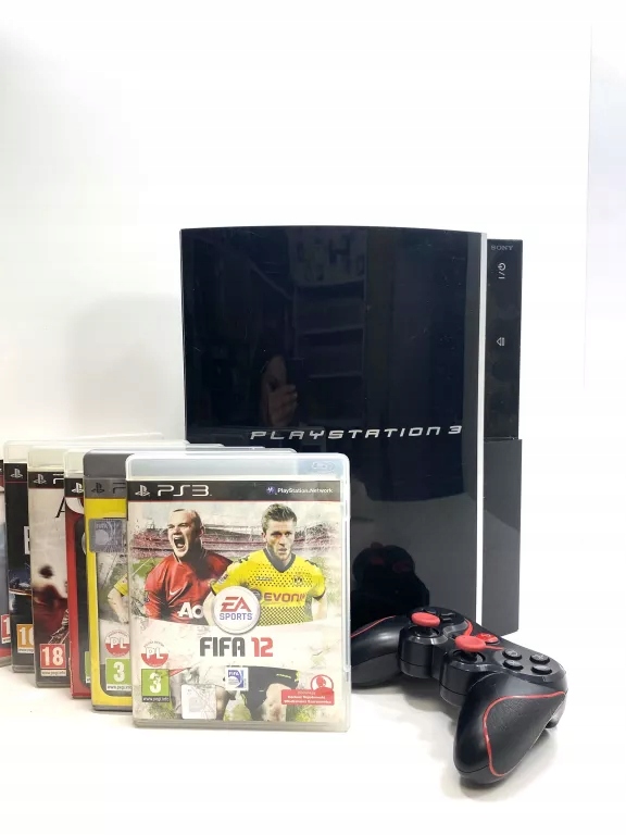 KONSOLA PS3 FAT CLASSIC 40GB + GRY