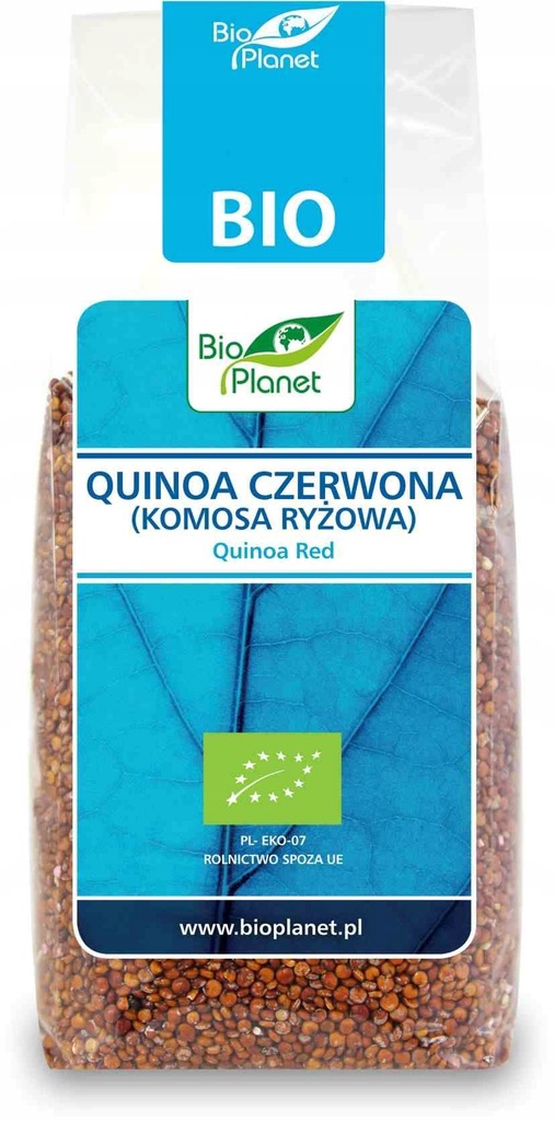 QUINOA CZERWONA (KOMOSA RYŻOWA) BIO 250 g - BIO PL