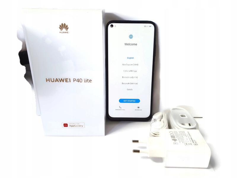 Huawei P40 lite bez simlocka ładowarka pudełko gw