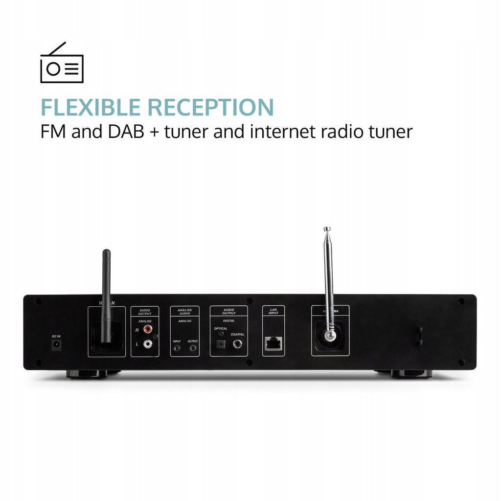 Tuner radio DAB FM USB 7930633960 oficjalne archiwum