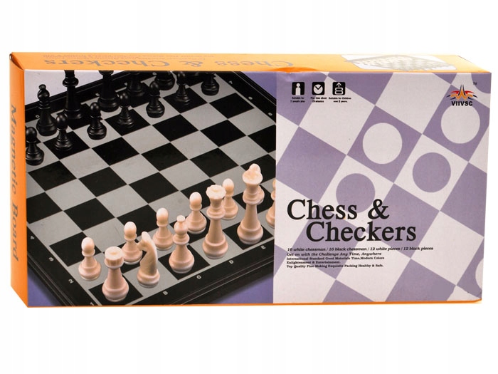 Купить Шахматы, магнитные шашки 2в1: отзывы, фото, характеристики в интерне-магазине Aredi.ru