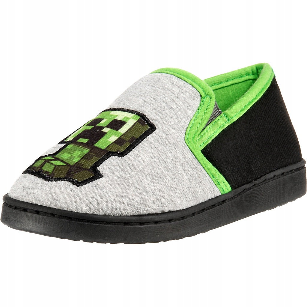 Kapcie Buty MINECRAFT Szare 25