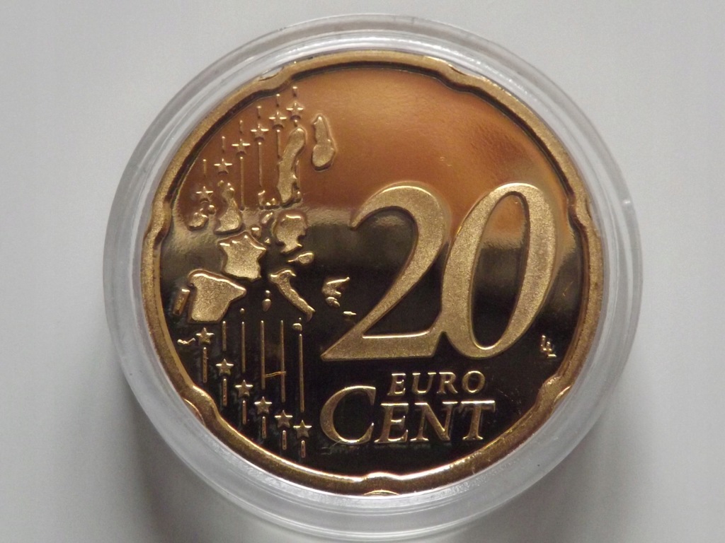 Holandia 20 eurocent 2000 LUSTRZANKA , 16.500 sztuk