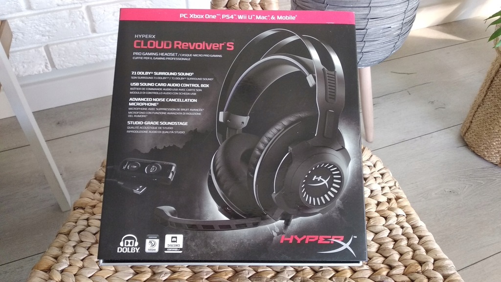 Słuchawki Gamingowe HyperX Cloud Revolver S 7.1