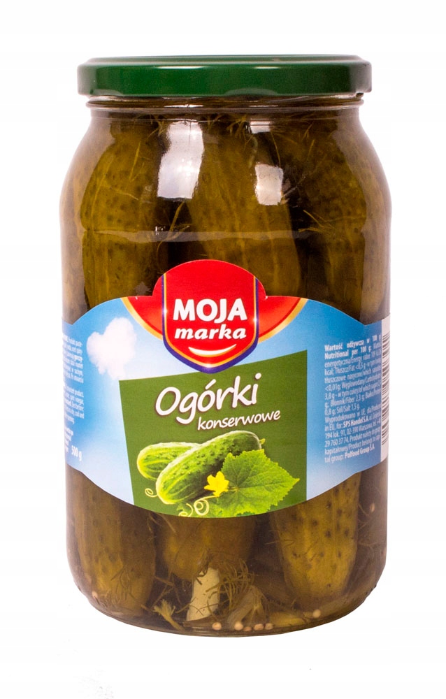 Moja Marka Ogórki konserwowe 880 g