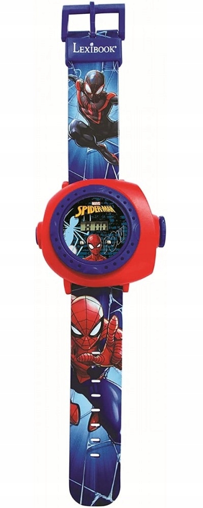 Zegarek projekcyjny Lexibook Spiderman cyfrowy 58A278
