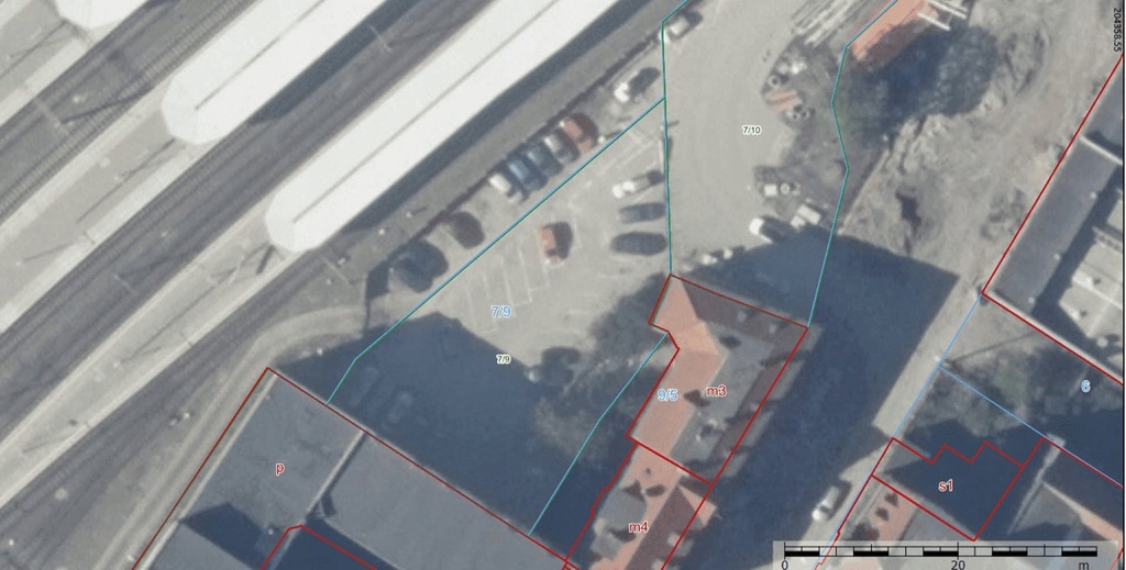 Grunt, Szczecin, 966 m²