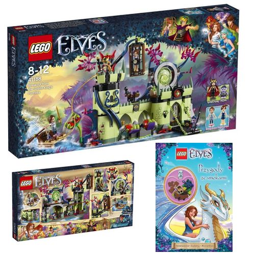 LEGO ELVES 41188 Ucieczka Króla Goblinów + KSIĄŻKA