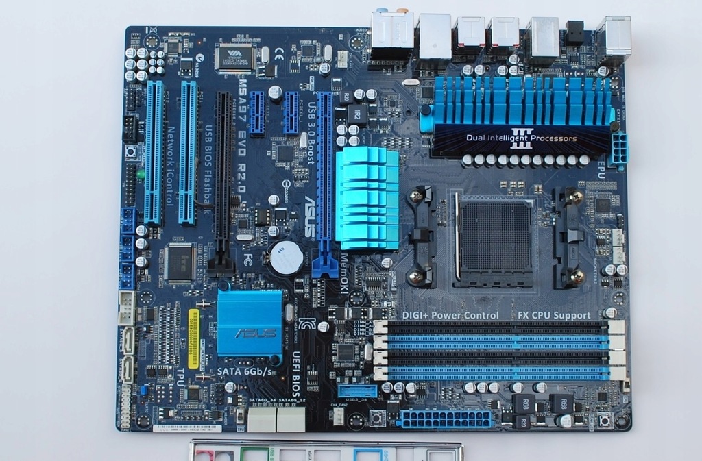 Płyta główna Asus M5A97 EVO R2.0 ATX + Maskownica