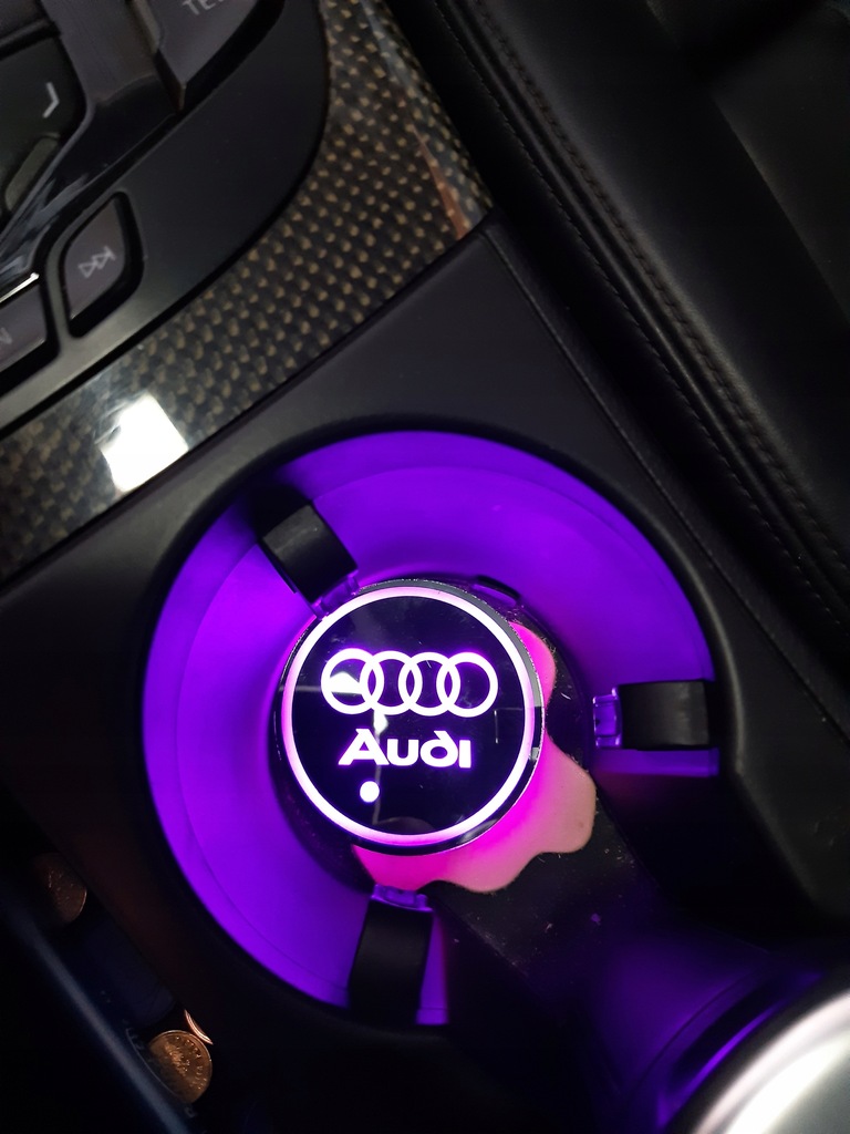 Podkladka Kubek Podswietlenie Led Napoje Audi 9551195884 Oficjalne Archiwum Allegro