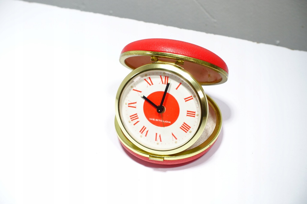 Westclox Zegar Zegarek Turystyczny Nakręcany Retro Vintage Design