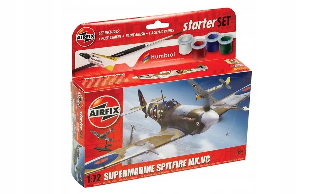 Model do sklejania Small Beginners Set Spitfire Mk