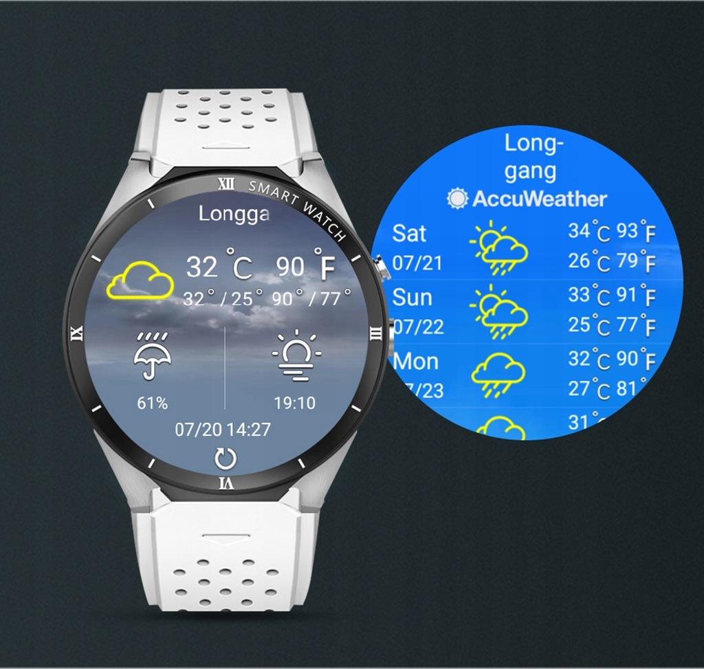 kw88 pro android 7.0 smartwatch