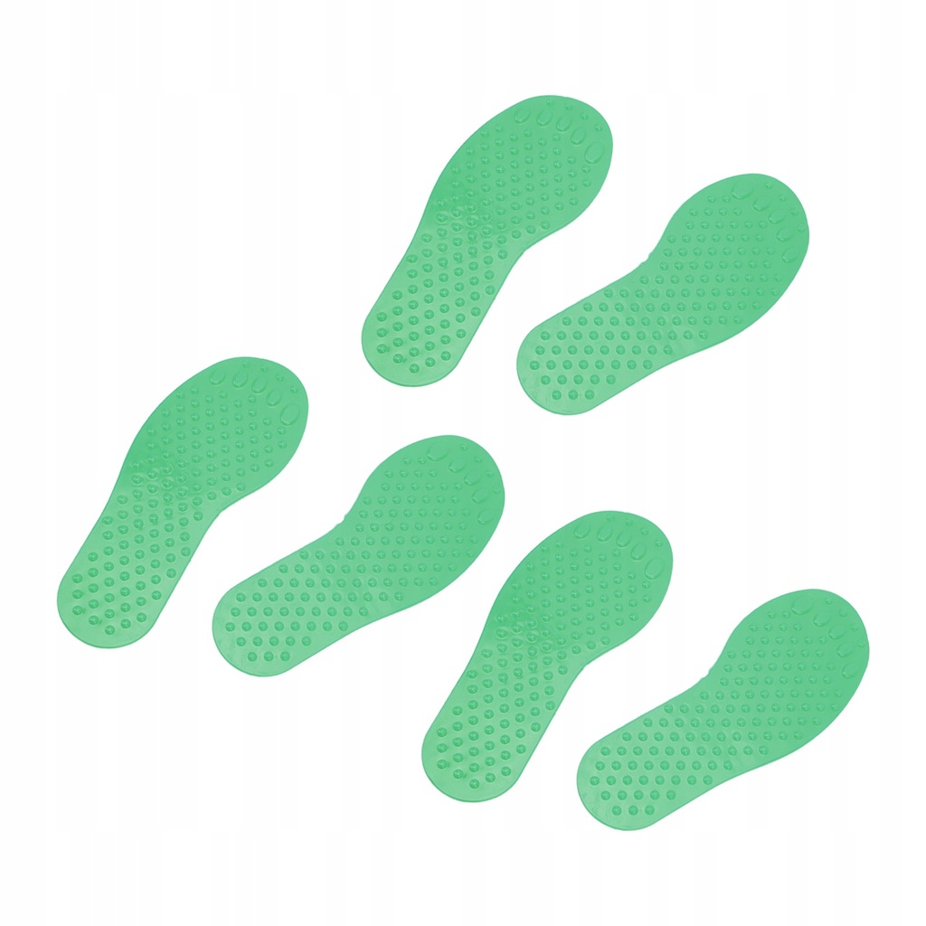 3 pary Footprints Marker PCV Kolorowa podkładka