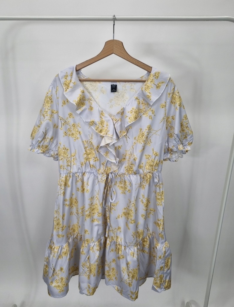 SHEIN CURVE SUKIENKA Z FALBANKĄ XL 889