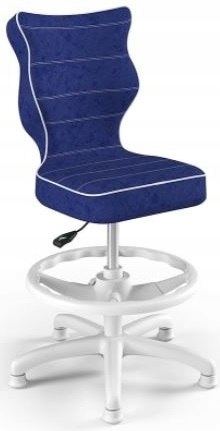 Krzesło biurkowe Entelo Petit odcienie niebieskieg