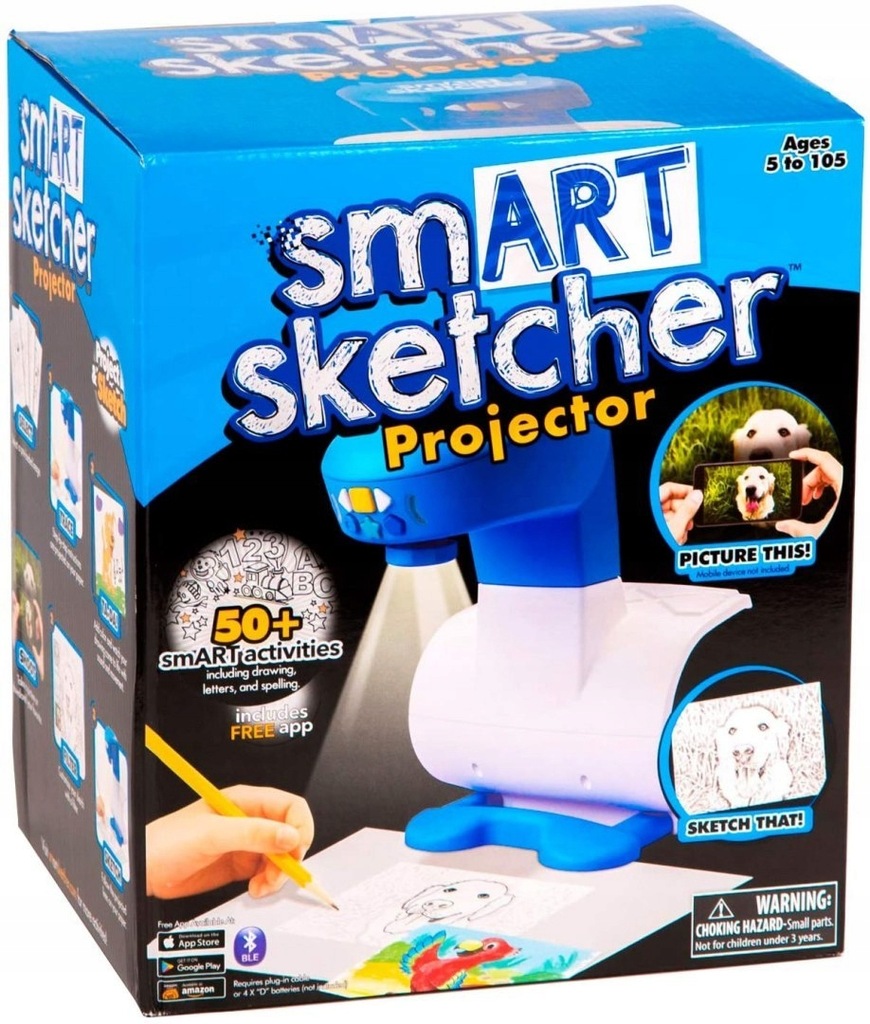 SmART Sketcher Projektor Do Rysowania Dla Dzieci