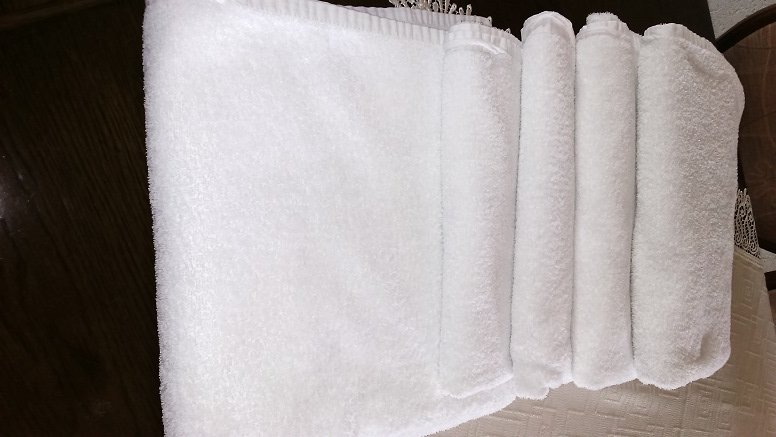 Ręczniki hotelowe 70x140 białe