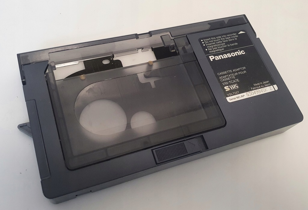 ADAPTER DO KASET VHSC VHS PANASONIC VWTCA7E 11570838568 oficjalne
