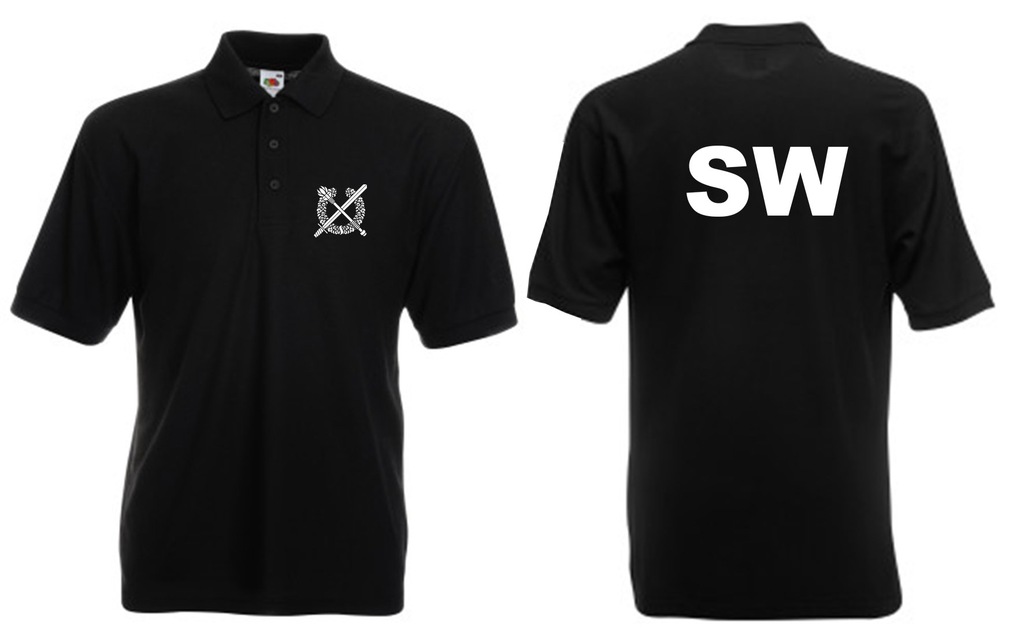 Koszulka polo Służba Więzienna herb męska XL