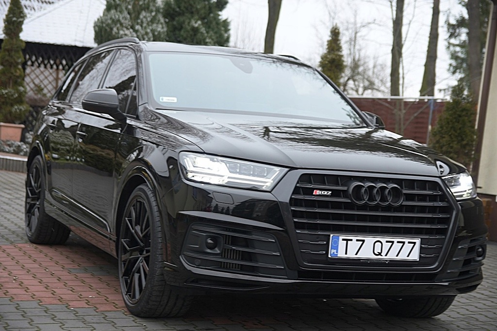 AUDI Q7 435KM V8T_PL_Full_Black PAKIET_JAK NOWA_FV