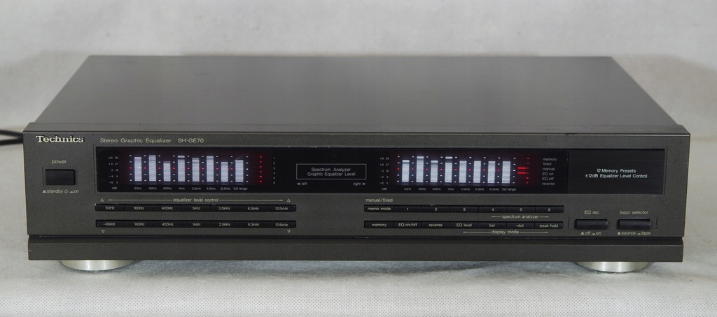 Technics SH-GE70, equalizer, sprawny korektor