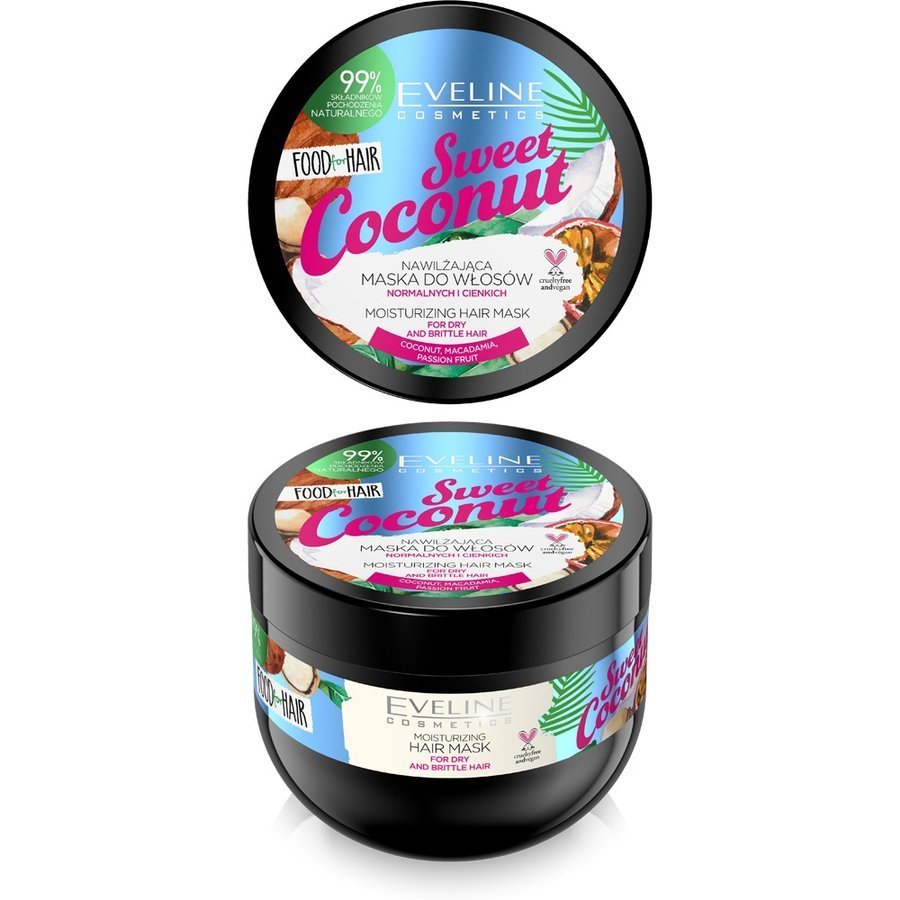Eveline Cosmetics Food For Hair SweetCoconut maska