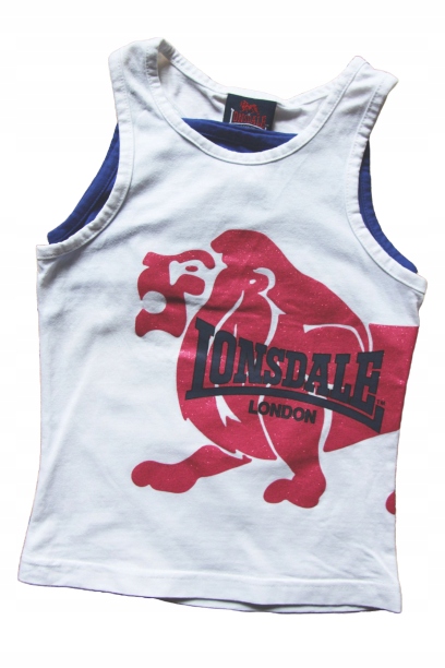 Lonsdale 7-8lat sportowa bokserka, lato! 128