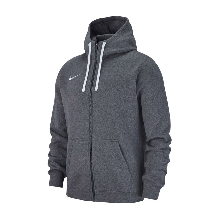 Bluza Nike Hoodie FZ Y Team Club 19 AJ1458 SZARY L