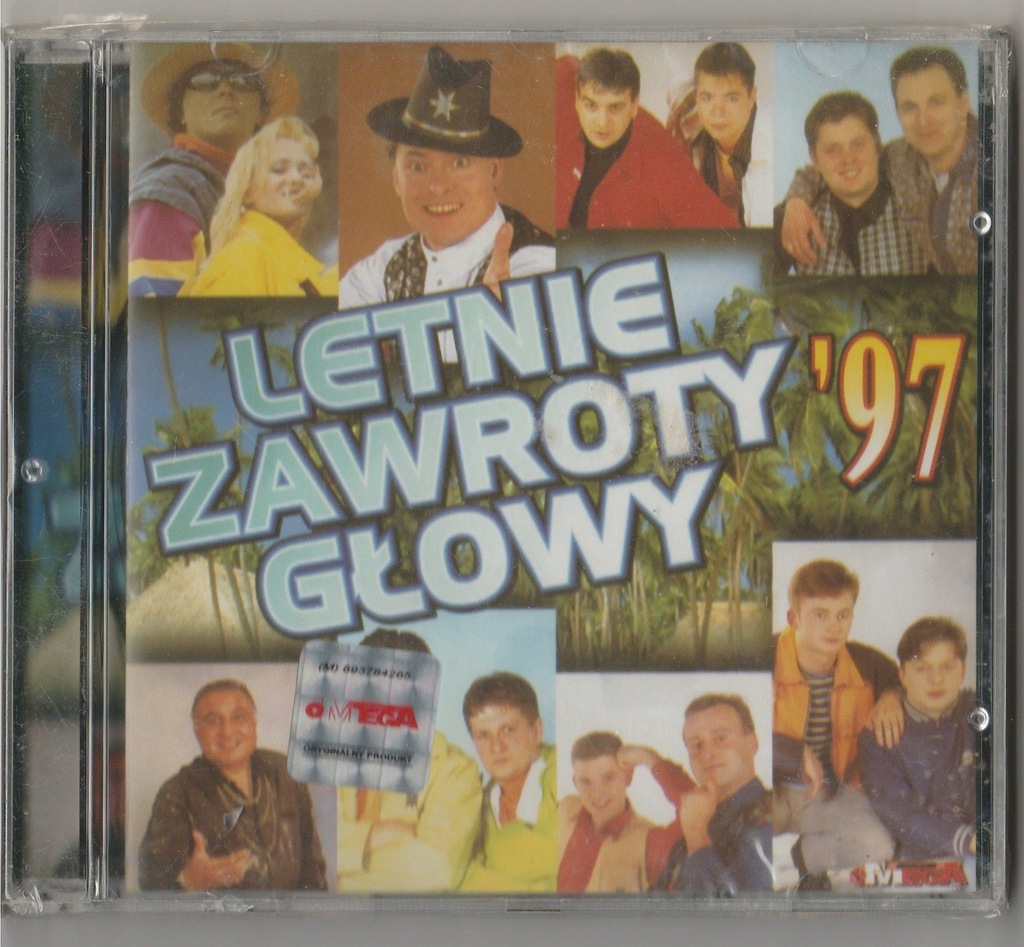 LETNIE ZAWROTY GŁOWY 97 CD 1997 NOWE - Zafoliowane
