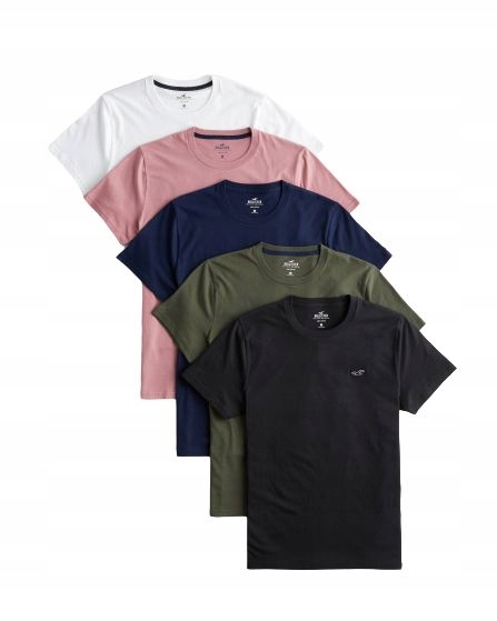 5-pack t-shirt HOLLISTER Abercrombie XXL