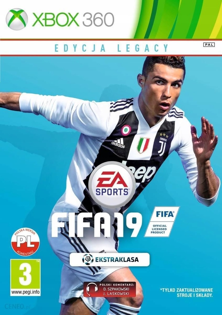 FIFA 19 Fifa 2019 XBOX 360 8000609585 oficjalne archiwum Allegro