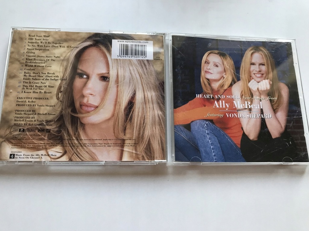 CD Ally McBeal Vonda Shepard Heart And Soul STAN 4+/6