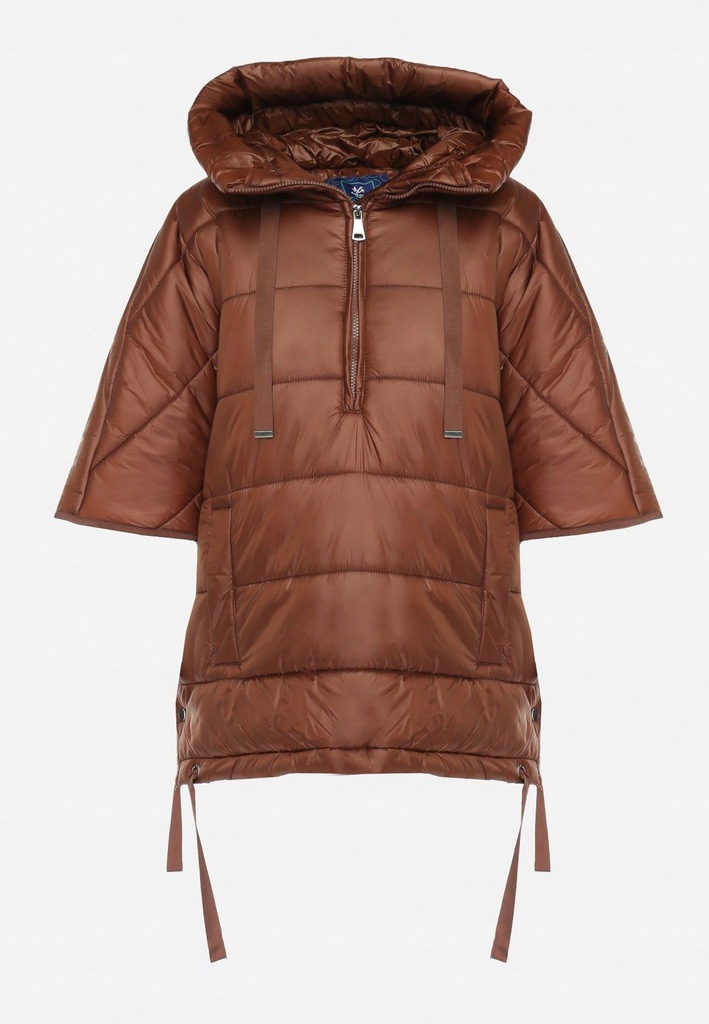 Renee Brązowa Kurtka damska L Pikowane Wiosna