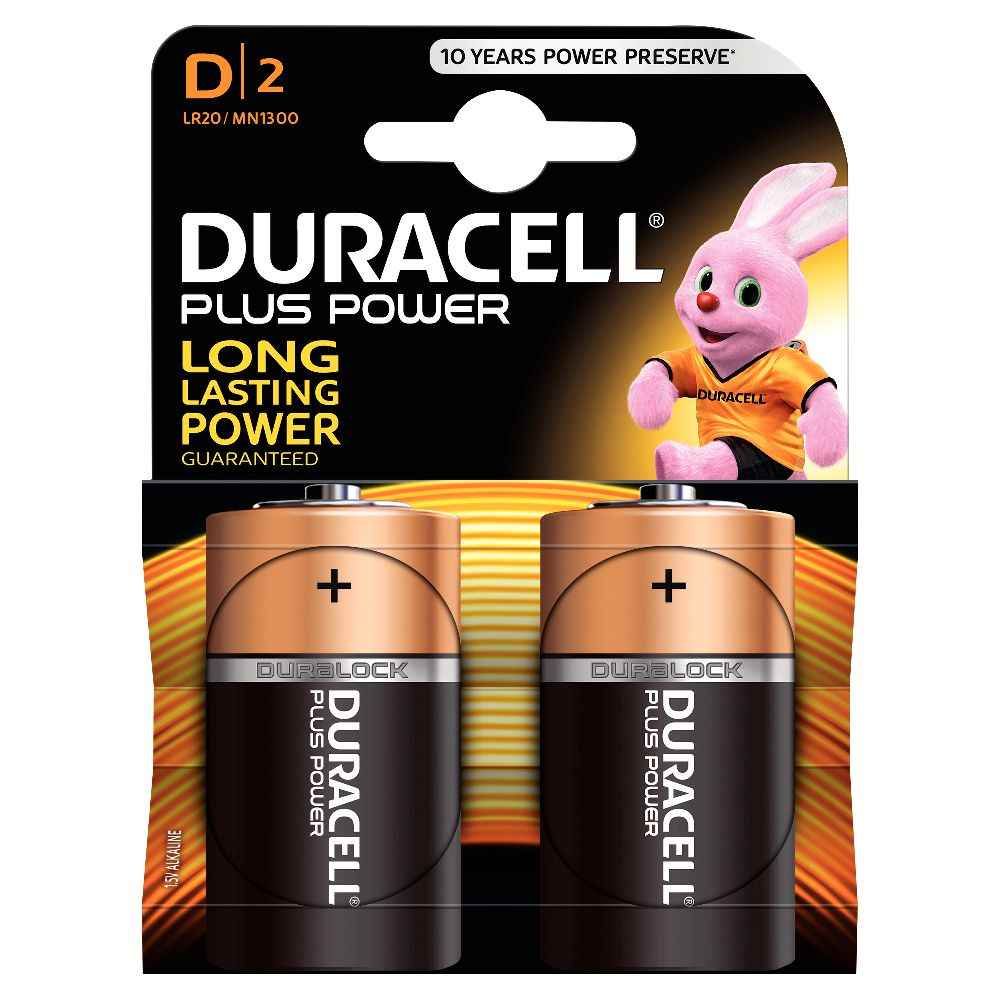 Купить 2 щелочные батарейки DURACELL LR20 D R20: отзывы, фото, характеристики в интерне-магазине Aredi.ru