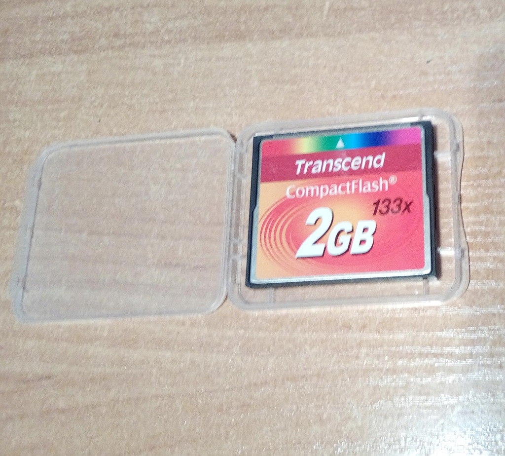 Sprawna Karta CF jak nowa 2GB Transcend 133x