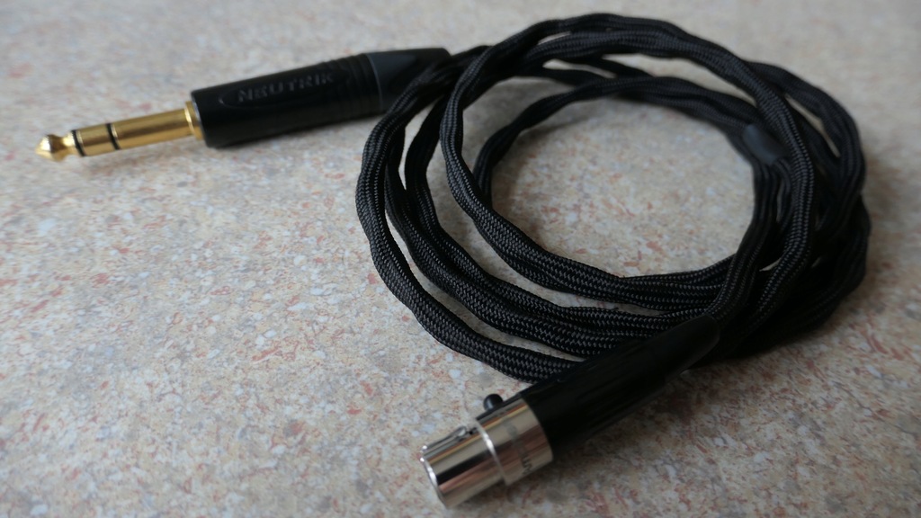 Przewód kabel Audeos miniXLR 6,35 AKG Beyerdynamic